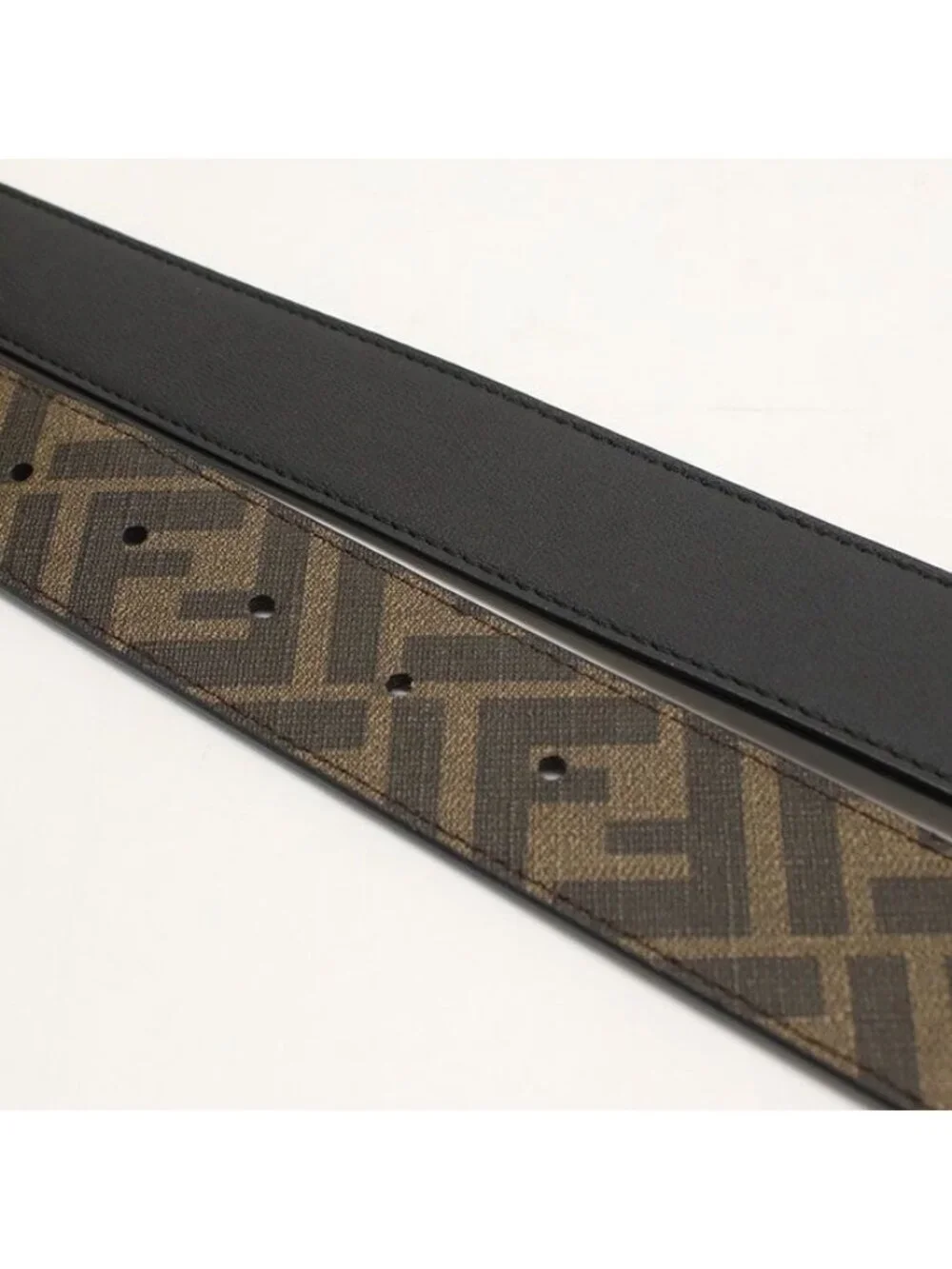 Fendi FF Square Belt Zucca Calf